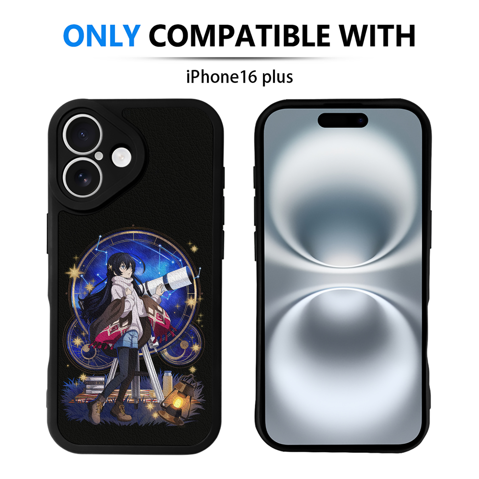（画像用） 文豪ストレイドッグス Bungo Stray Dogs 【iPhone 16シリーズ対応】シリコンスマホケース（レザー調） 材質：シリコン